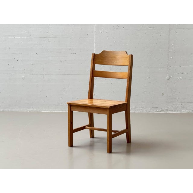 1970s Pine Chair from NC, Sweden, 1970s For Sale - Image 5 of 16