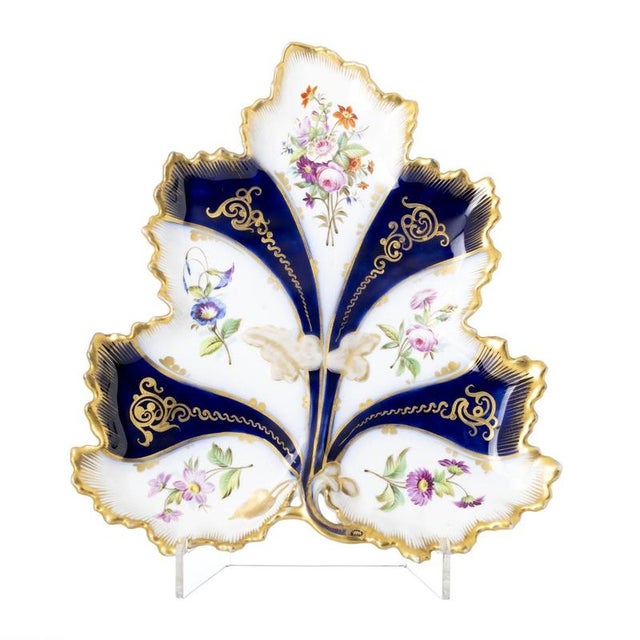 Porcelain Appetizer Dish Paris Vista Alegre For Sale - Image 6 of 6