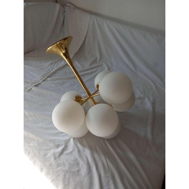 1960s Space Age Ceiling Lamp by E.R.Nele for Temde, 1960s For Sale - Image 5 of 11