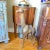 1970’s tall Vintage solid brass giraffe floor statues/Giraffe floor sculpture was part of a series of popular African...