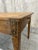 Kitchen Dining Table or Desk with 3 Drawers and Tapered Legs, 1890s For Sale - Image 9 of 17