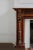 Wood Antique Hand Carved Walnut Mantel For Sale - Image 7 of 9