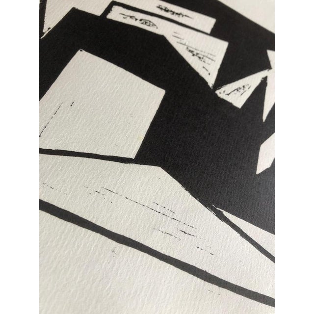 Thilo Maatsch, Berge, 1920, Woodcut For Sale - Image 4 of 6