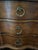 Beautiful serpentine front chest featuring three drawers with decorative ring pulls. Excellent condition. 31.75”W x...