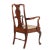 English Georgian Mahogany Armchair With Upholstered Slip Seat, 1720 For Sale In Chicago - Image 6 of 13