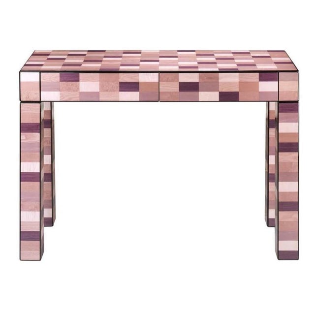 Venice sestiere console table with drawers by morici dimensions: w 113 x d 41 x h 73 cm. Drawers : 42×32.5 h6 covered in...