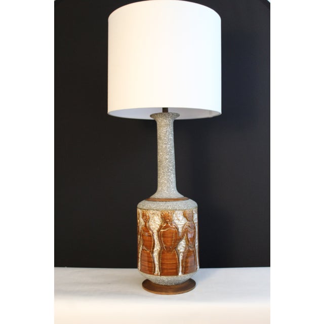 Mid-Century Modern Mid 20Th Century Aldo Londi Influence Table Lamp For Sale - Image 3 of 17
