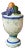 20th Century Sarreid Ltd. Ceramic Trompe L’Oeil Decorative Urn For Sale