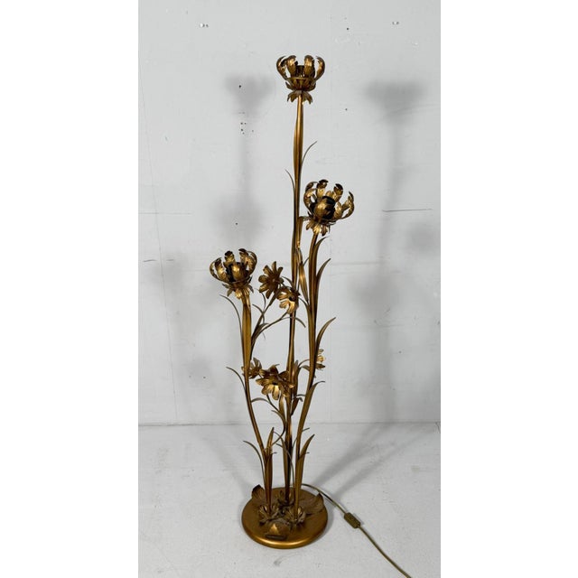 Mid-Century Modern Hollywood Regency Floor Lamp by Hans Kögl, 1970s For Sale - Image 3 of 13
