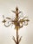 Italian Gilt Metal Candelabra Floor Lamp with Sheaf of Wheat Motif, 1963 For Sale - Image 4 of 18