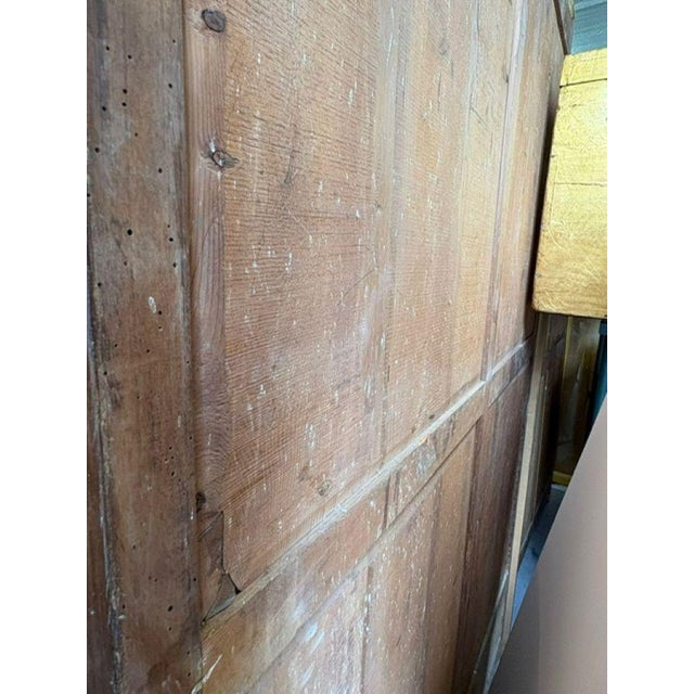 Cabinet with Chest of Drawers and Display Cabinet in Walnut, Early 1900s For Sale - Image 15 of 16