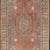 Tribal Vintage Turkish Oushak Rug With Terracotta Field and Geometric Medallion 4'9 X 9'0 For Sale - Image 3 of 11