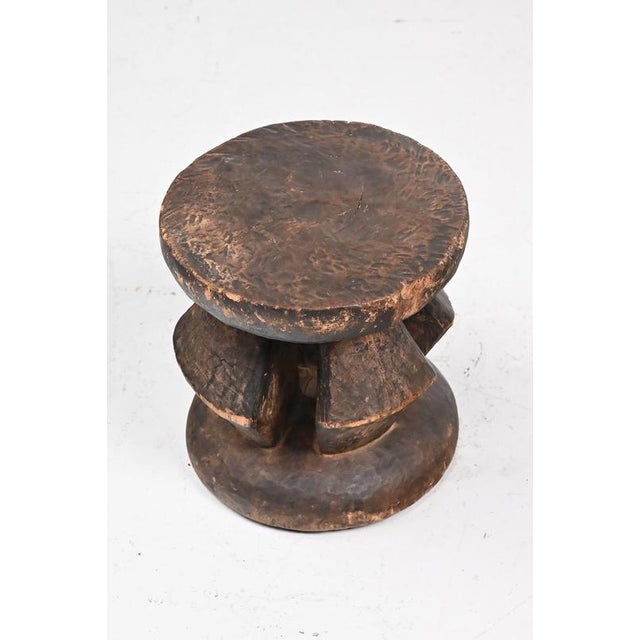 African Dogon Stool in Wood For Sale - Image 3 of 7