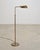 Late 20th Century Art Deco Style Patinated Brass Adjustable Pharmacy Floor Lamp For Sale - Image 5 of 15