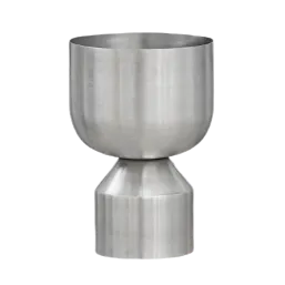 Ada Midi Aluminium Raw Planter by Llot Llov