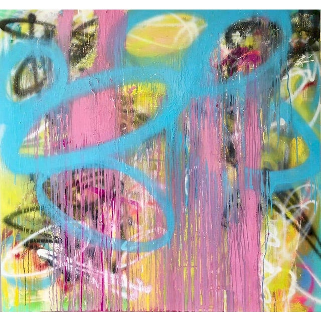 Mirtha Moreno Mirtha Moreno Oil on Panel Titled: Semidelicous 2018 For Sale - Image 4 of 7