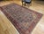 Antique Persian Malayer Gallery Rug, Hand-Knotted Wool, Geometric Pattern, 6x12, Navy & Red For Sale - Image 14 of 14