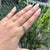 14k Gold East-West Zambian Octagon Emerald & Baguette Diamond Ring Size 9 For Sale In New York - Image 6 of 18