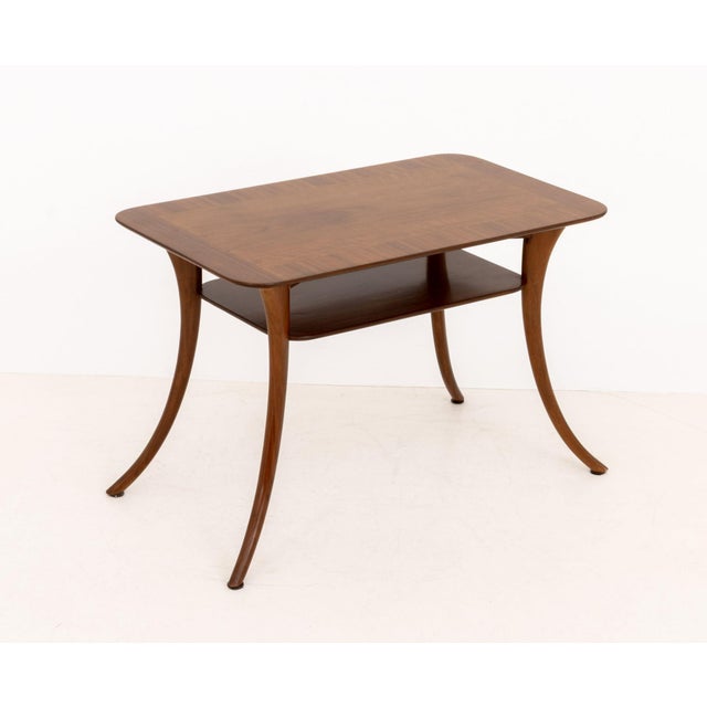 t.h. Robsjohn-Gibbings X Widdicomb Walnut Table For Sale - Image 9 of 10