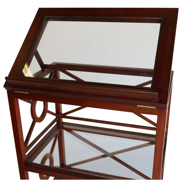 Vintage Library Stand Chairish