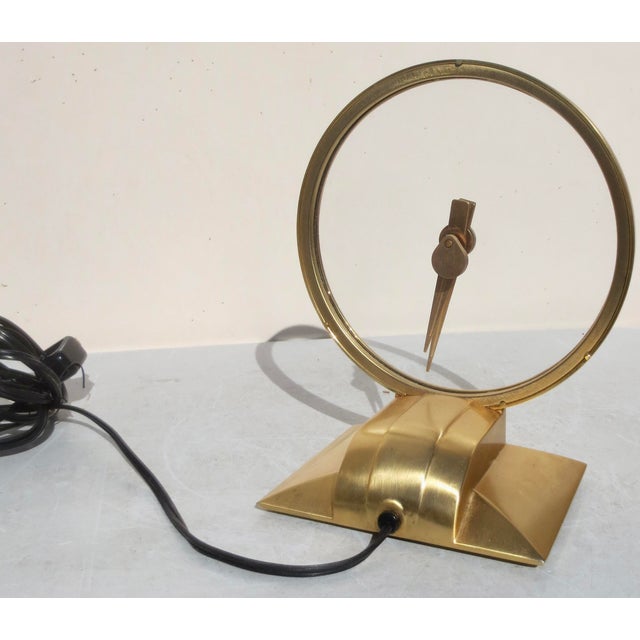 Mid-Century Modern Mystery Clock/ Golden Hour Clock Circa 1950s For Sale - Image 3 of 9