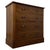 2000 - 2009 Early 20th Century Antique English Edwardian Oak Chest of Drawers For Sale - Image 5 of 12