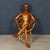 A rare and impressive life-sized carved wooden artist's mannequin dating to the early twentieth century, of continental...