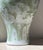 White A Dragon Motif Porcelain Vase In Seafoam By Tozai, 20Th Century For Sale - Image 8 of 12