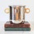 Late 20th Century Vintage Modernist Italian Stainless Steel & Brass Ice / Wine Bucket For Sale - Image 5 of 10