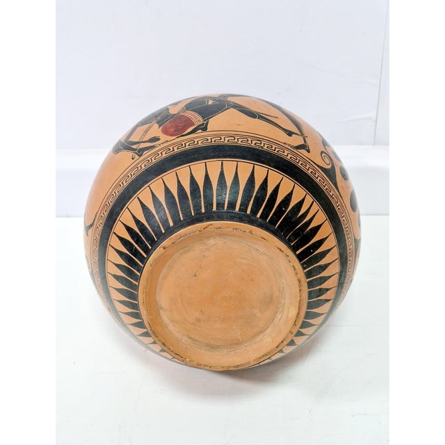 Vintage Greek Ceramic Vase, 1950s For Sale - Image 6 of 7