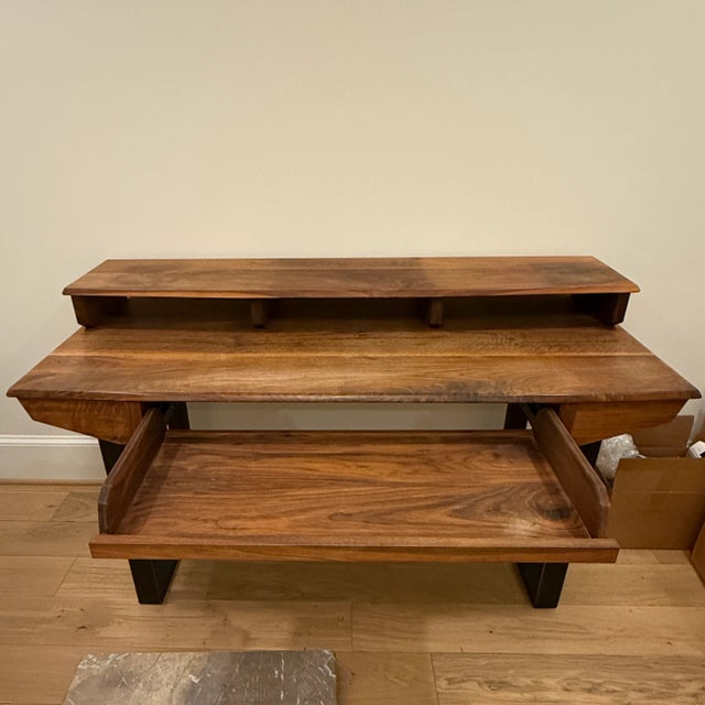 Monkwood Designs Studio Desk from the website: The SD49 is our most versatile size studio desk which is compact enough to...