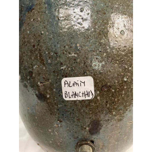 Ceramic Lamp from Alain Blanchard, 1970s For Sale - Image 4 of 7