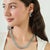 Sky Blue 52.42 Ct Certified Natural Blue Topaz Tennis Necklace & Drop Earrings Set, 3 Pieces For Sale - Image 8 of 17