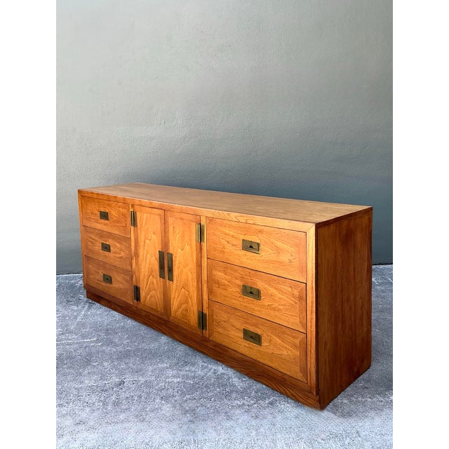 Vintage Dixie “Act 2” Campaign Dresser For Sale - Image 11 of 12