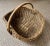 Mid 20th Century French Large Rattan Market Basket For Sale - Image 9 of 10