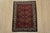 Farmhouse Fine Bidjar Rug 1’5” X 1’10” Red Wool Vintage Hand-Knotted Carpet For Sale - Image 3 of 6