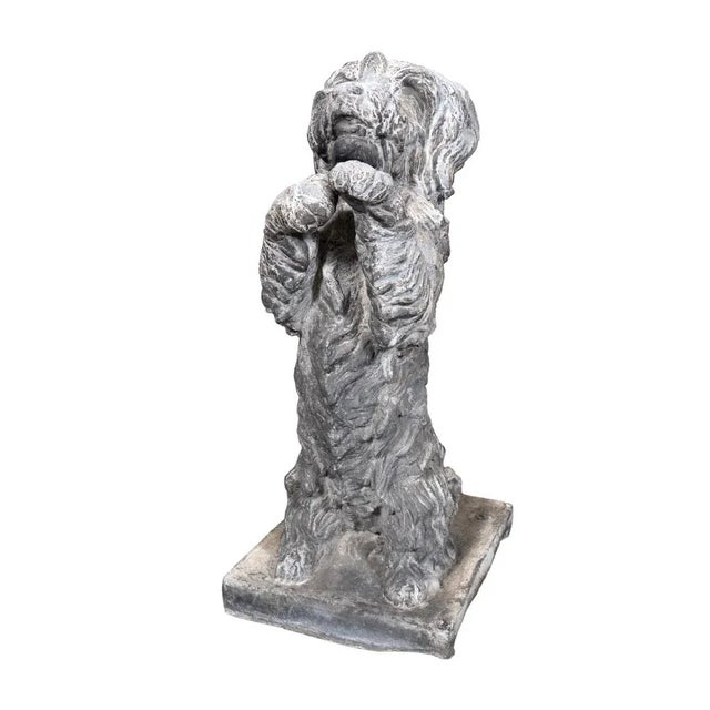 Victorian Pair of Victorian Lead Spaniels For Sale - Image 3 of 8