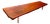 Redwood With Copper Coffee Table For Sale
