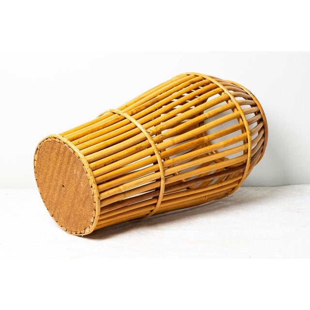 Bamboo Umbrella Stand, 1950s For Sale - Image 3 of 10