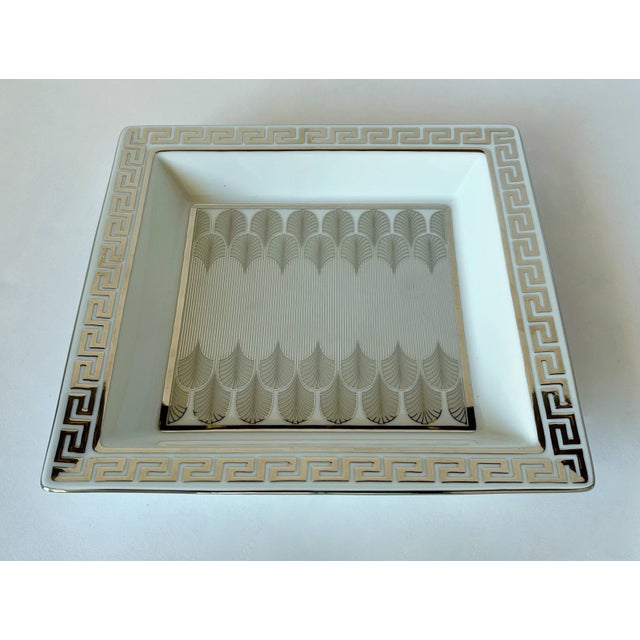 White RICHARD GINORI 1735 Square Plate For Sale - Image 8 of 11