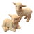 Two Little Lambs Vintage Figures For Sale