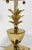 Brass Vintage Bombay Brass Pineapple Table Lamp W/ Tole Shade For Sale - Image 8 of 11