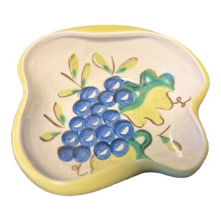 Vintage Red Wing Pottery Fruit Bowl For Sale