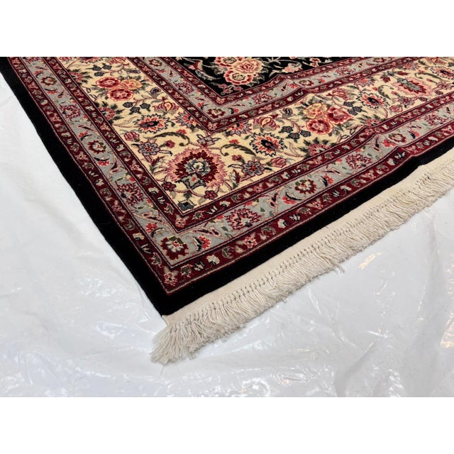 Sino Persian Tabriz Rug , 8'7" X 11'8" For Sale In New York - Image 6 of 6