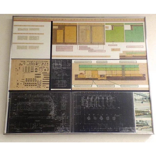 Mid 20th Century San Francisco Architectural Presentation Board For Sale In Denver - Image 6 of 10