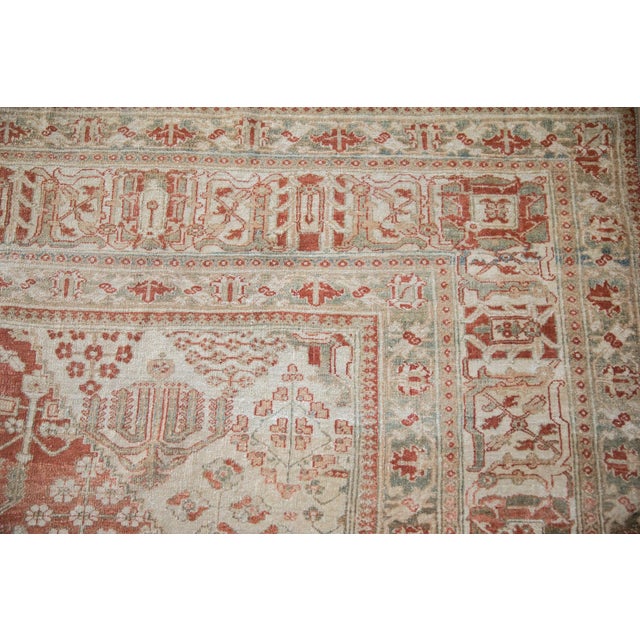 Vintage Distressed Joshegan Carpet - 7'8" x 9'10" For Sale - Image 12 of 12