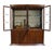 Late 20th Century Hickory White Banded Mahogany Contemporary Modern Asian Inspired 79" Lighted Display China Cabinet For Sale - Image 5 of 15