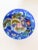 Ceramic Vintage Chinoiserie Blue Bowl With Lily Pad and Mandarin Ducks For Sale - Image 7 of 9