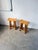Japanese Style Pine Stools, Scandinavia, 1950s, Set of 2 For Sale - Image 12 of 18