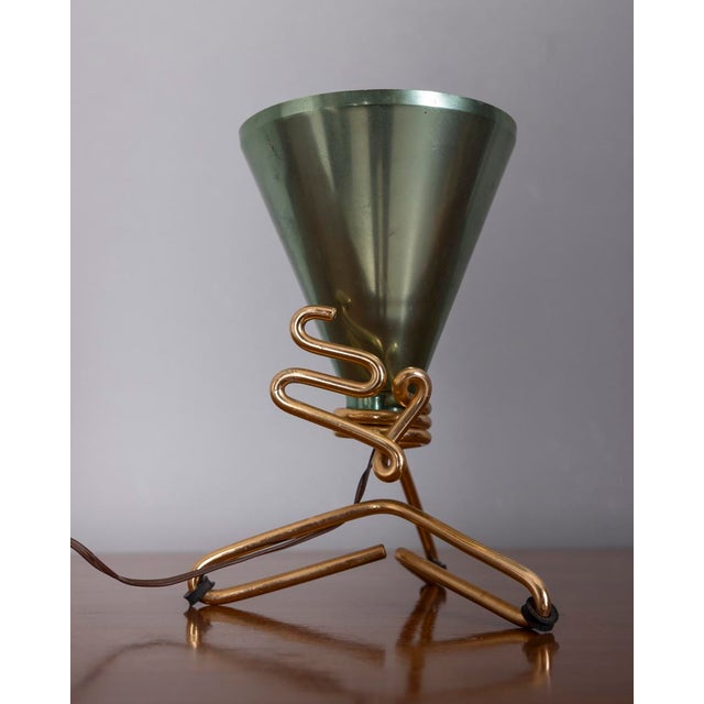 Ettore Sottsass Vintage Table Lamp by Ettore Sottsass for Rinnovel, 1950s For Sale - Image 4 of 9